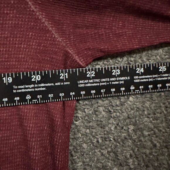 Fifth Sun Long sleeve Men L Maroon Cotton Blend Snake Graphic Y2K Streetwear - Picture 4 of 5